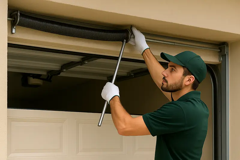 Professional garage door maintenance in Irving TX