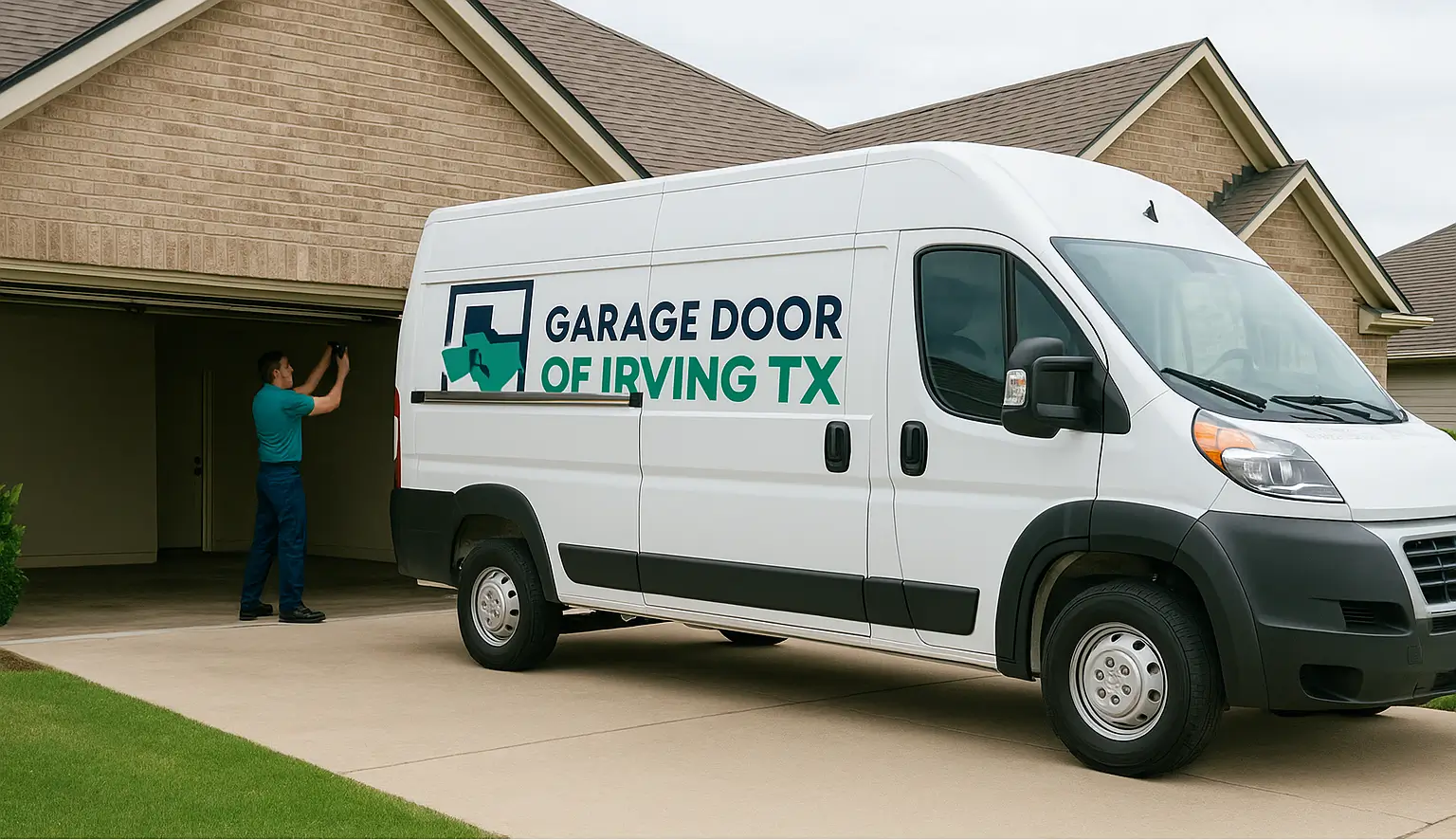 Professional garage door maintenance in Irving TX