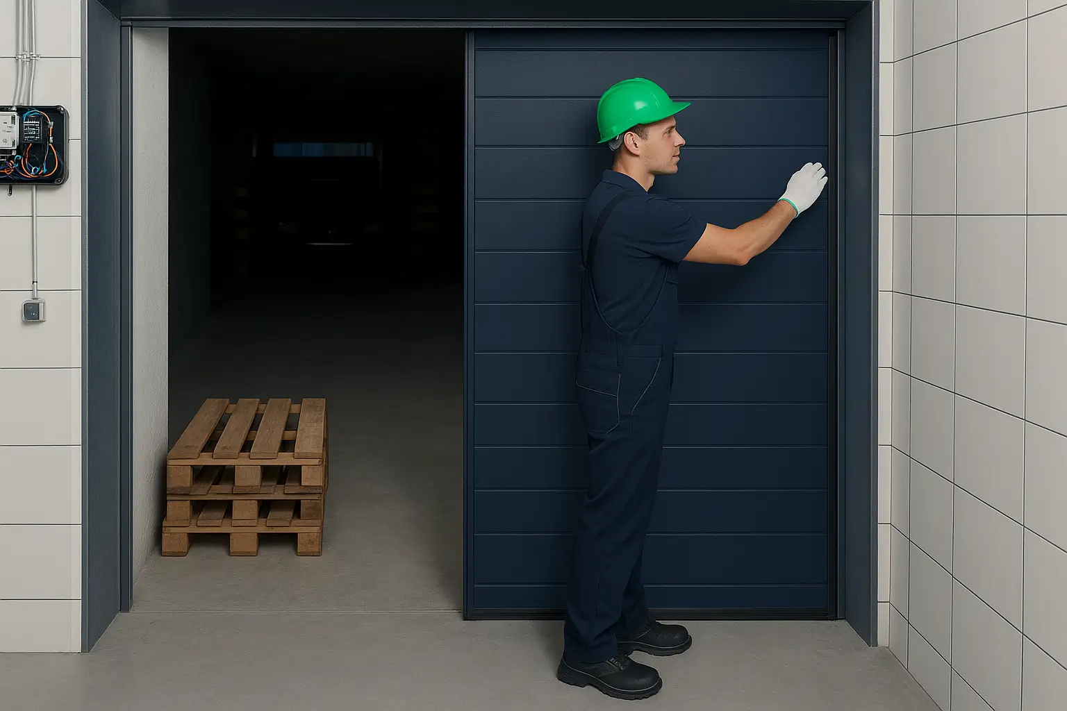 Garage door track repair services in Irving TX