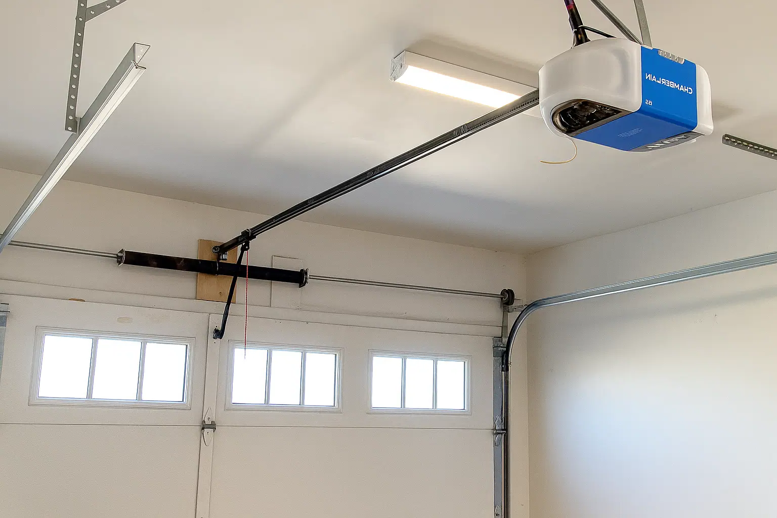Professional garage door opener installation service in Irving.